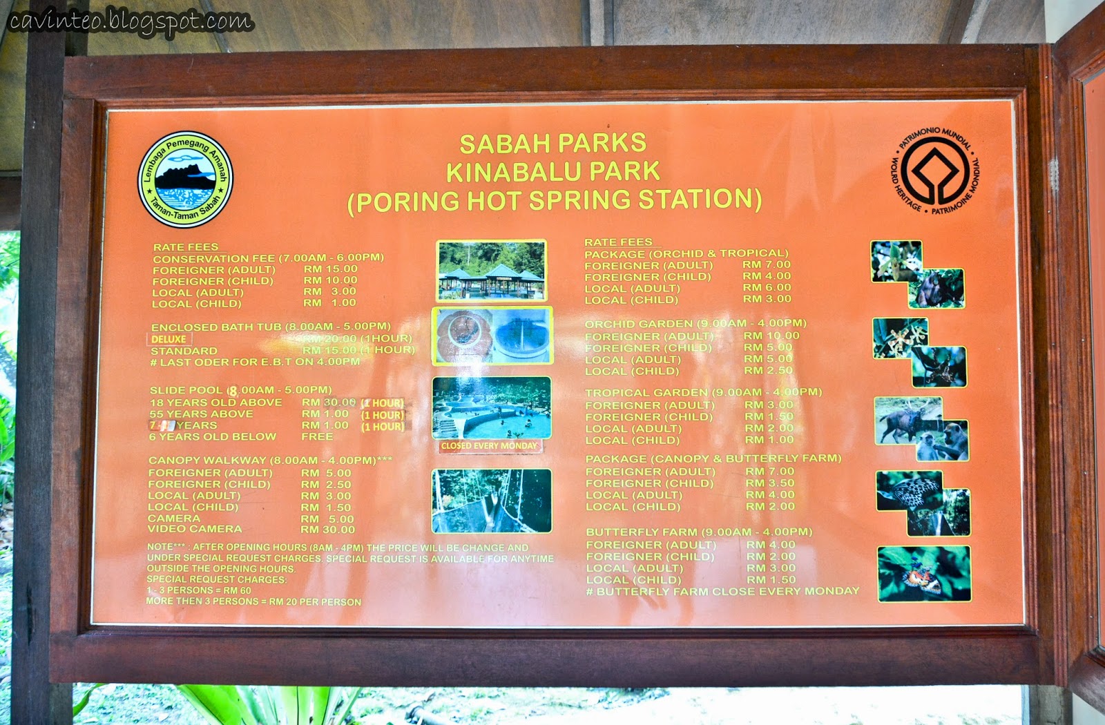 Entree Kibbles Poring Hot Spring & Nature Reserve Resort Sabah [East